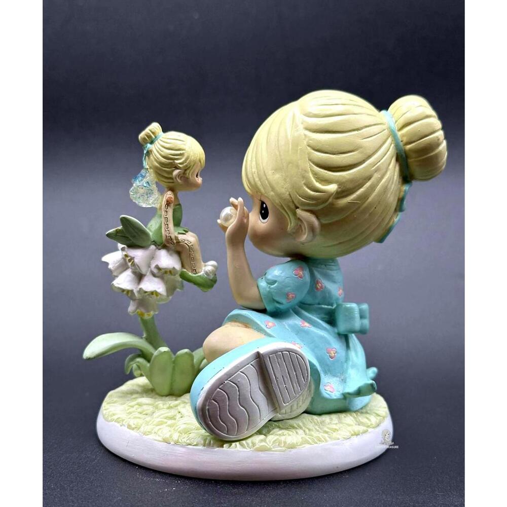 Rare HTF Precious Moments Disney Tinkerbell Figurine - Picture 3 of 9